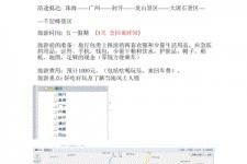 乐山旅游计划(旅游计划英语)