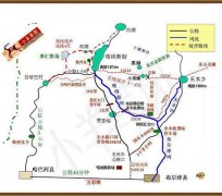 乐山旅行路线(全国旅行路线)