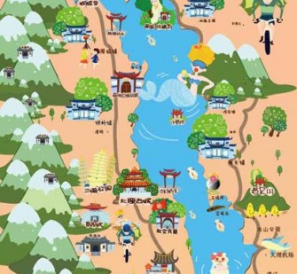 乐山旅游地图(旅游地图app)