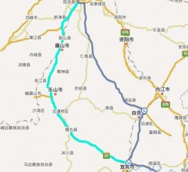 乐山自驾路线(自驾游线路)