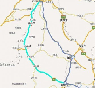 乐山自驾路线(自驾游线路)